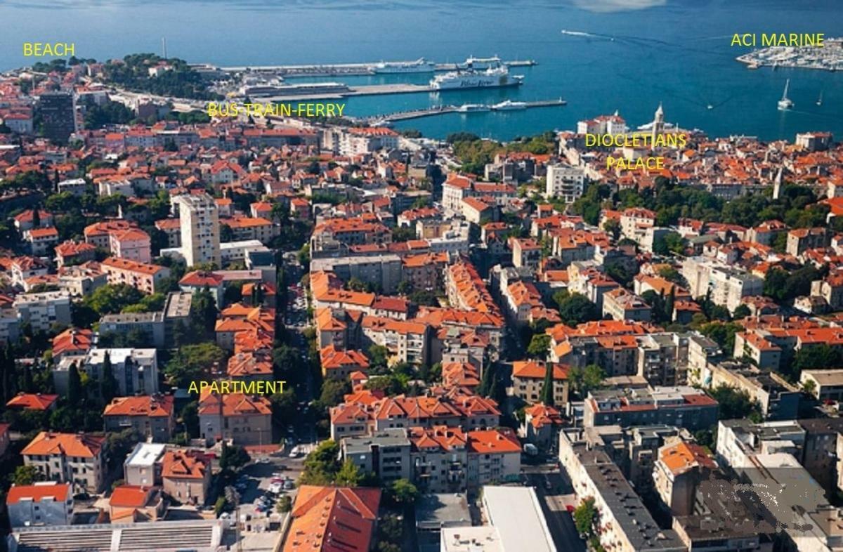 Apartmani Bulic Spalato Esterno foto